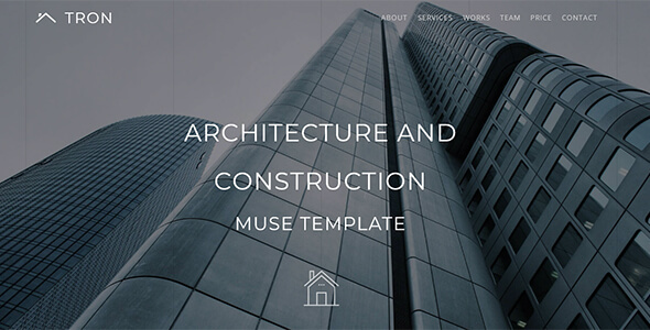 Tron_Architecture, Interior & Construction Muse Template product preview