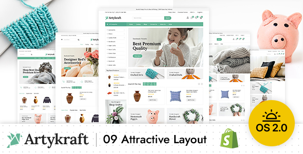 Artykraft - Art and Decor Shopify Theme