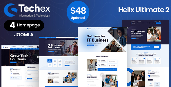 Techex - Information & Technology Joomla 6 Template