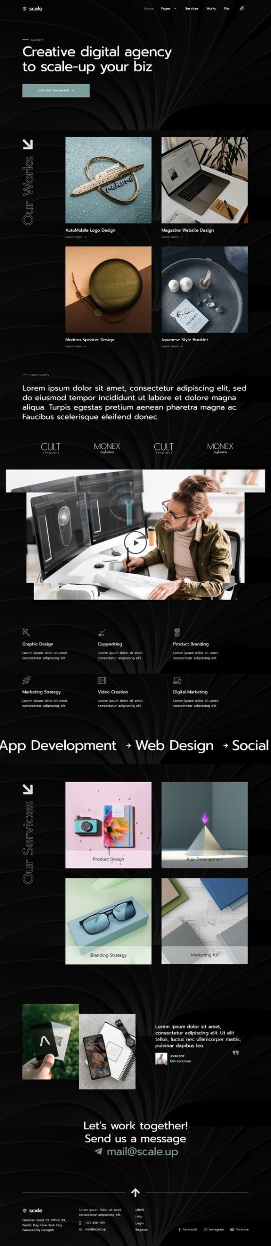Scale - Creative Agency Elementor Template Kit