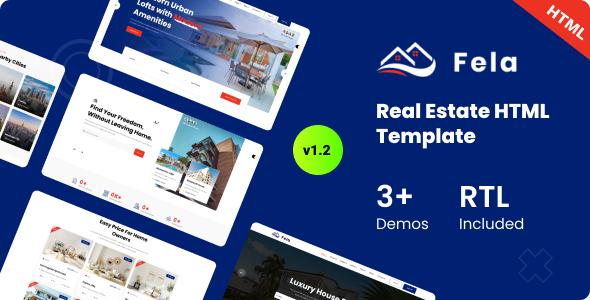 Fela - Real Estate Bootstrap 5 Template listing image