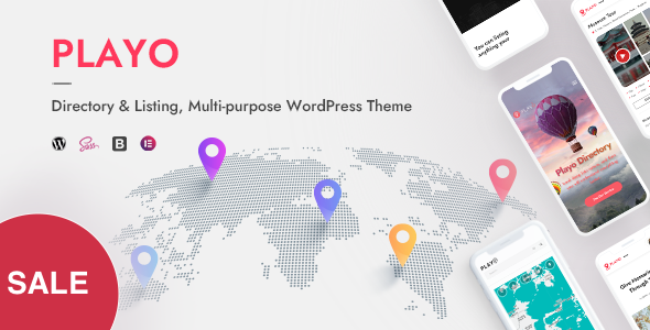 Playo - Directory & Listing, Community, WooCommerce Vendor, Multi-purpose WordPress Theme listing image