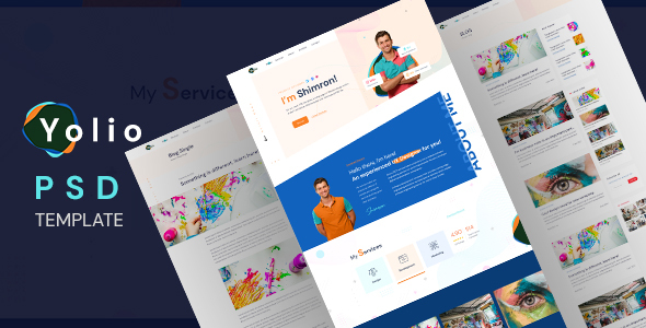 Yolio - Portfolio PSD Template