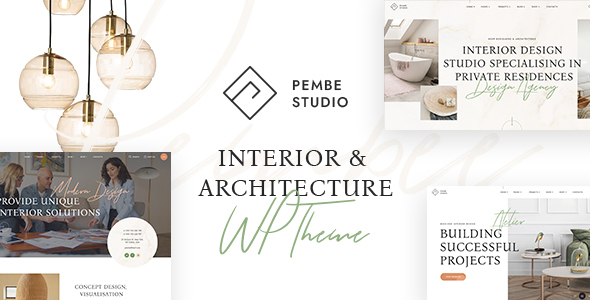 Preview image for Pembe - Interior & Architecture WordPress Theme
