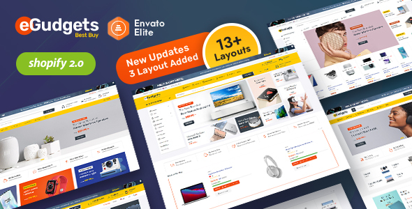 eGudgets - Multipurpose Electronics Shopify OS 2.0 Theme