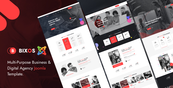 Preview image for Bixos - Business & Digital Agency Joomla 6 Template
