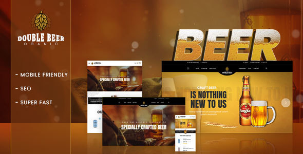 Double Beer – Section Shopify Theme 2023 For Beer Store Online