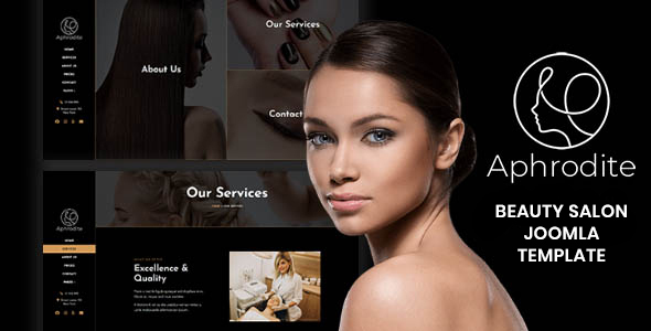 Aphrodite - Beauty Salon Joomla 6 Template