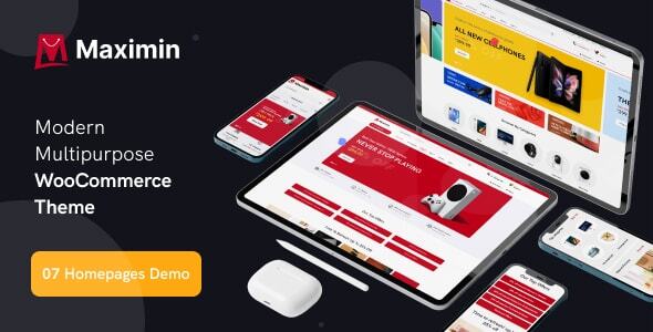 Maximin - Modern Multipurpose WooCommerce Theme product preview