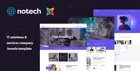 Notech - IT Solutions & Services Joomla 6 Template