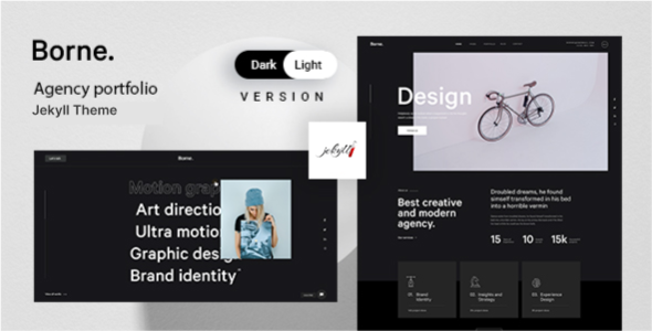Borne - Agency Portfolio & Multi-Purpose Jekyll Theme