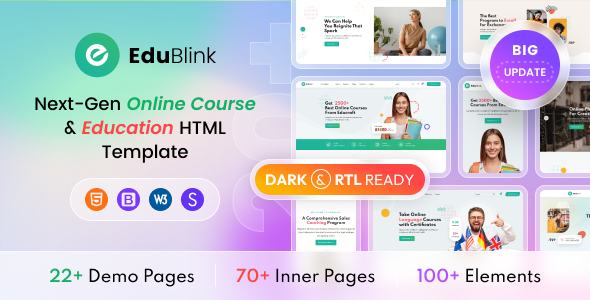 EduBlink - The Next-Gen Education HTML Template
