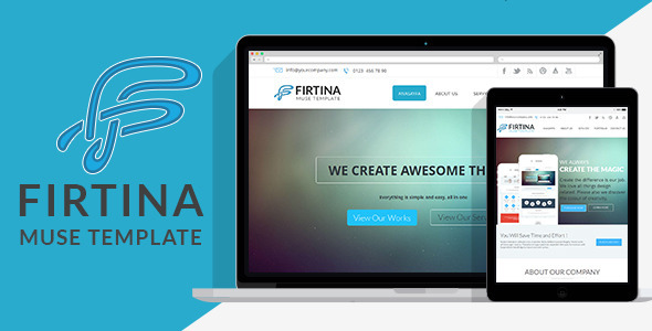 FIRTINA - One Page Muse Template