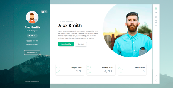CVup | Personal Portfolio Template