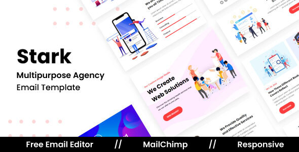 Stark Agency - Multipurpose Responsive Email Template