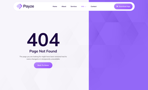 Payze – Online Payment Gateway & E-Wallet Elementor Template Kit