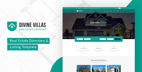 Divine Villas - Real Estate Template