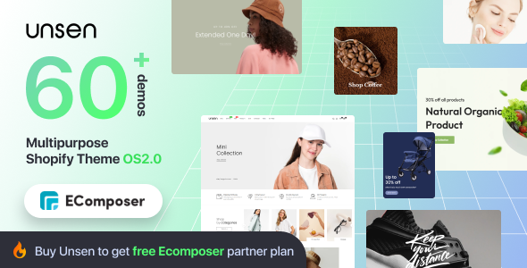 Preview image for Unsen - Multipurpose Shopify Theme OS2.0