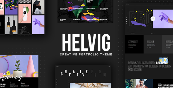 Helvig - Creative Portfolio WordPress Theme