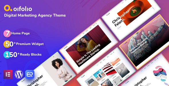 Oifolio - Digital Marketing Agency WordPress Theme