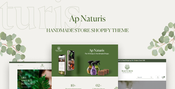 Ap Naturis - Handmade Store Shopify Theme listing image