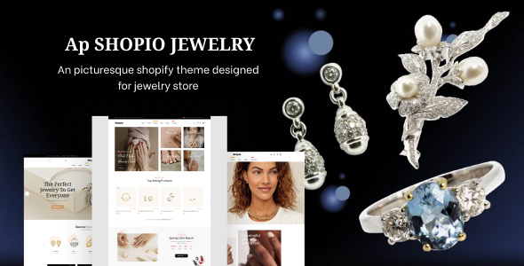 Ap Shopio Jewelry - Luxury Jewelry Store Shoppify theme listing image