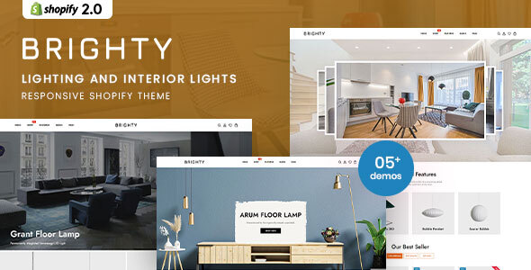 Brighty - Lighting & Interior Lights Shopify Theme