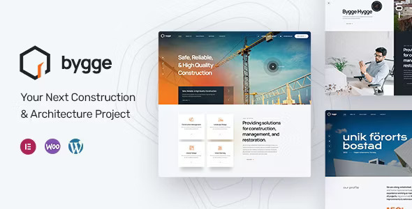 Preview image for Bygge - Construction Theme