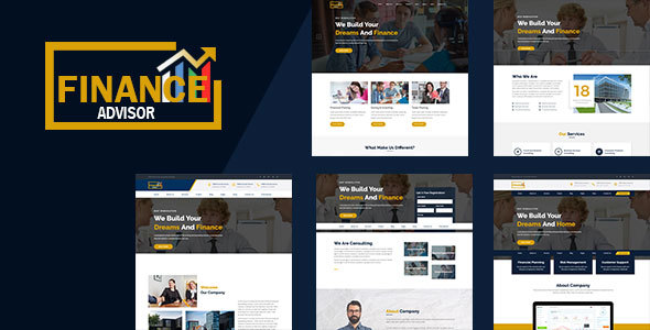 Finance - Corporate and Business HTML Template