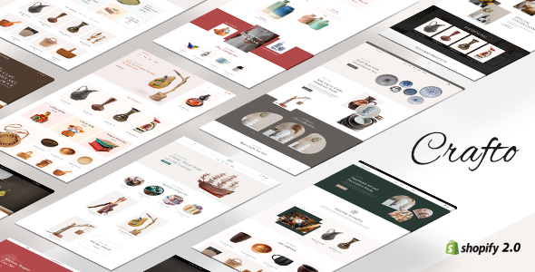 Product preview supplied for Crafto - Handmade Shopify Theme