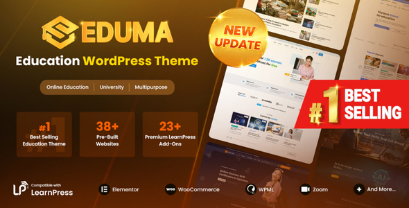 Eduma - Education WordPress Theme product preview