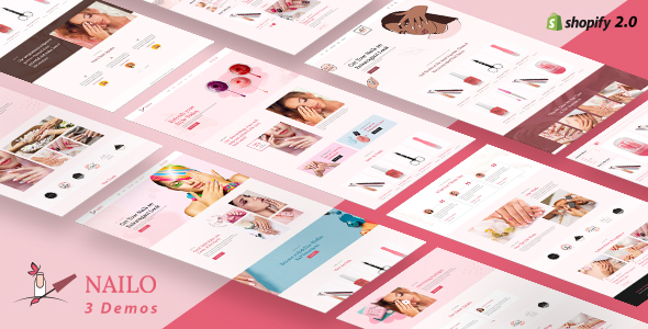 Nailo - Cosmetics Shop Shopify Theme