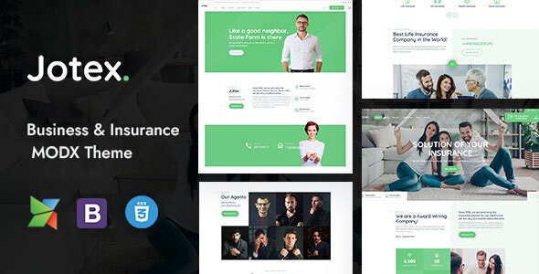 Jotex – Business & Insurance MODX Theme