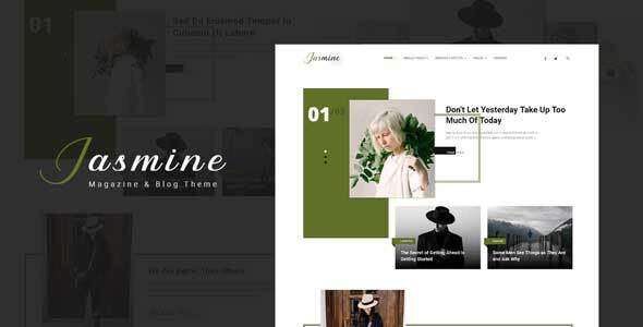 Jasmine - Blog and Magazine Ghost Theme