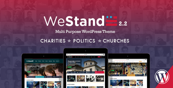 Product preview supplied for Westand - Multi Purpose WordPress Theme
