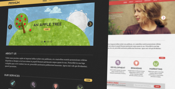 Primum PSD Template