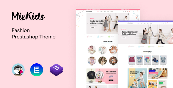 Leo MixKids Elementor - Fashion Store Prestashop Theme