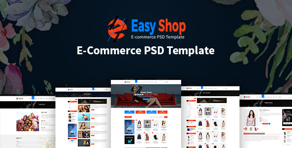 Easy Shop- eCommerce PSD Template