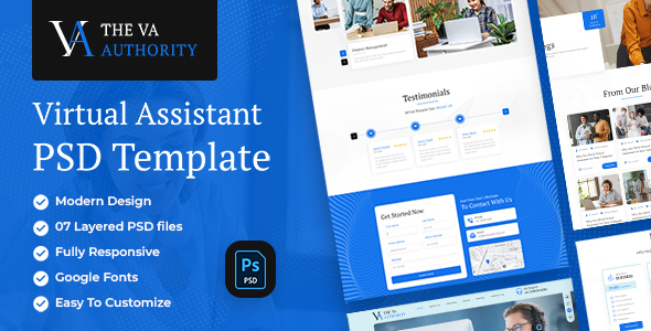 The VA Authority | PSD Template