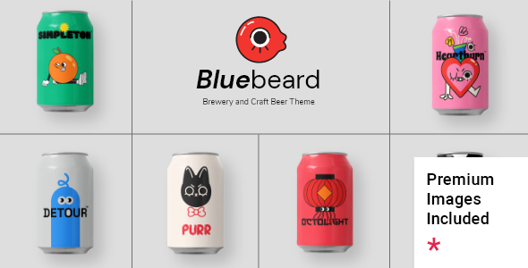 Bluebeard - Brewery and Craft Beer WordPress Theme