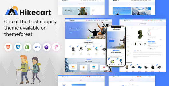 Hikecart - Hiking, Camping & Trekking Shopify Theme  OS 2.0
