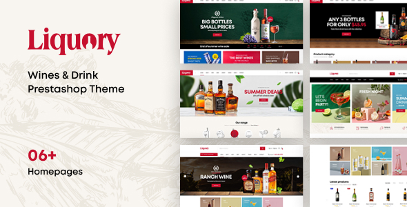 Leo Liquory - Wines & Drink Prestashop Theme