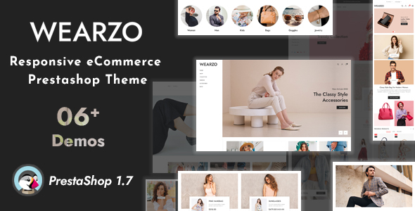 Wearzo - Responsive PrestaShop Template