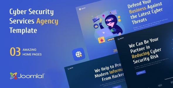 Cycure - Cyber Security Services Joomla 6 Template