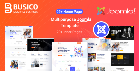 Busico – Multipurpose Business & Technology Joomla 6 Template