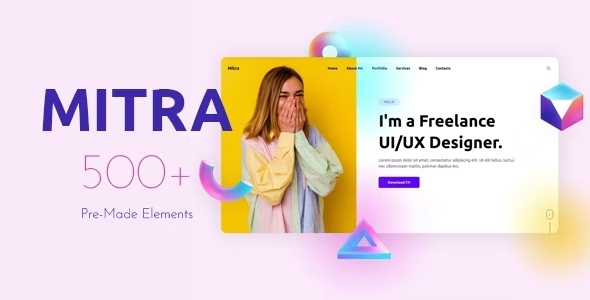 Mitra - Personal Portfolio React/NextJS Template