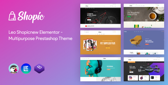 Leo Shopicnew Elementor - Multipurpose Prestashop Theme