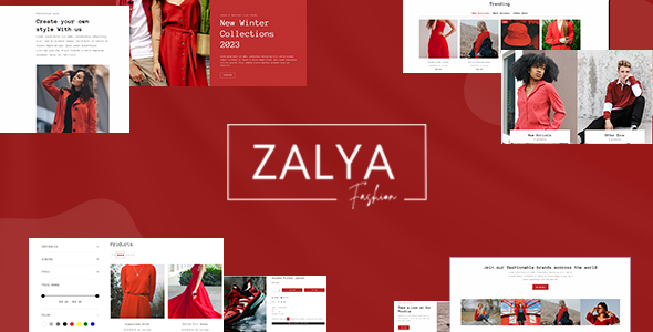 Zalya - Clothing and Fashion Shopify Theme product preview