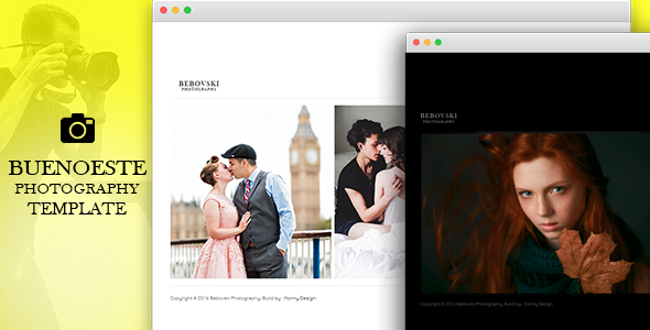 Preview image for Buenoeste Photography - Creative Template for Photography by Photographers