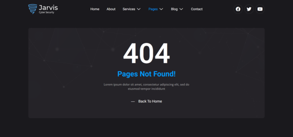 Jarvis - Cyber Security Services Elementor Template Kit